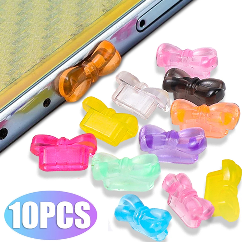 Laptop Accessories Protector - 1-10PCS Colorful Type C Dust Plugs