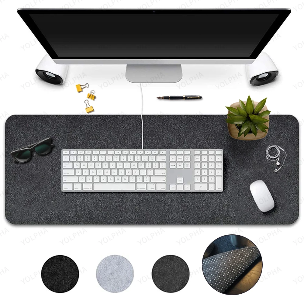 Mouse Pad Large Size Wool Felt - Laptop Accessories Protector 리뷰 및 가격