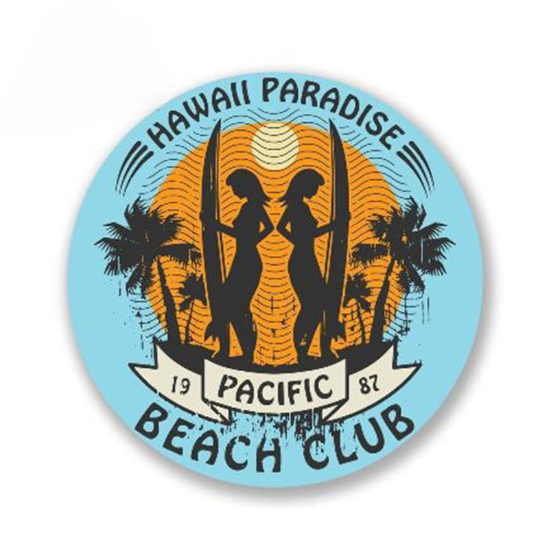 Car Styling Hawaii Surf Car St - Laptop Accessories Brand 리뷰 및 가격