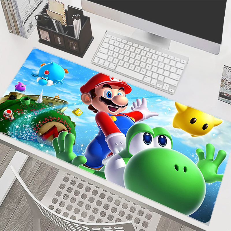 90x40cm Mouse Pad M-Mario Anim - Laptop Accessories Bundle 리뷰 및 가격