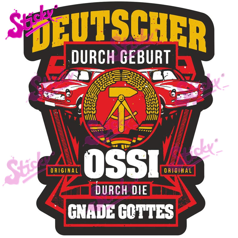 STICKY Retro German DDR You Ca - Laptop Accessories Brand 리뷰 및 가격