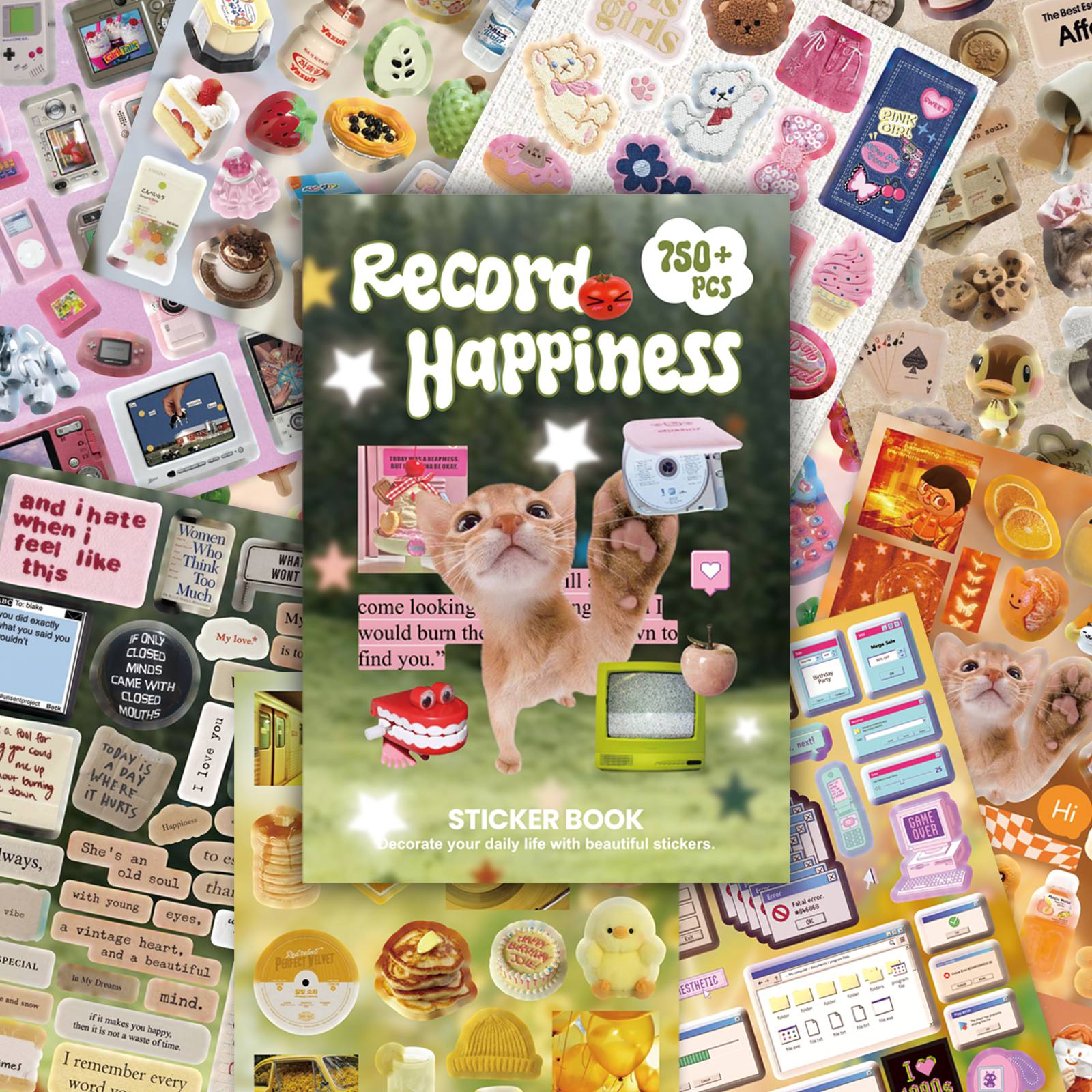 Random Cover 750+ Pcs Record H - Laptop Accessories Cover 리뷰 및 가격