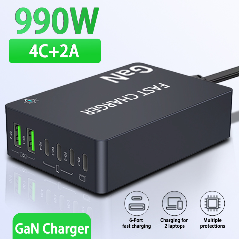 6-Ports PD USB GaN Fast Chargi - Laptop Accessories Uk 리뷰 및 가격