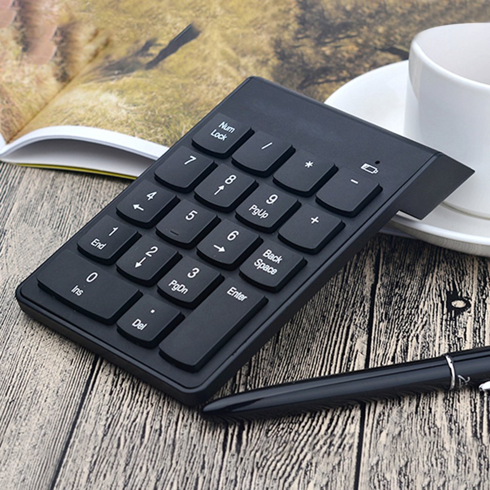 18 Keys 2.4G Wireless Keyboard - Laptop Accessories Uk 리뷰 및 가격