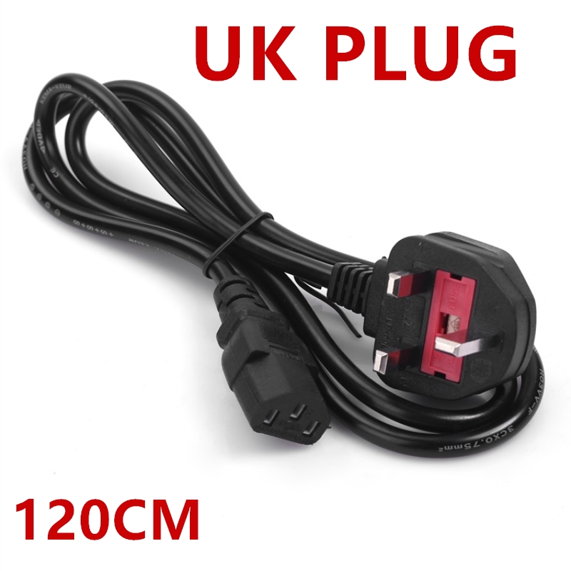 Durable 3-Prong 1.2m EU US AU  - Laptop Accessories Uk 리뷰 및 가격