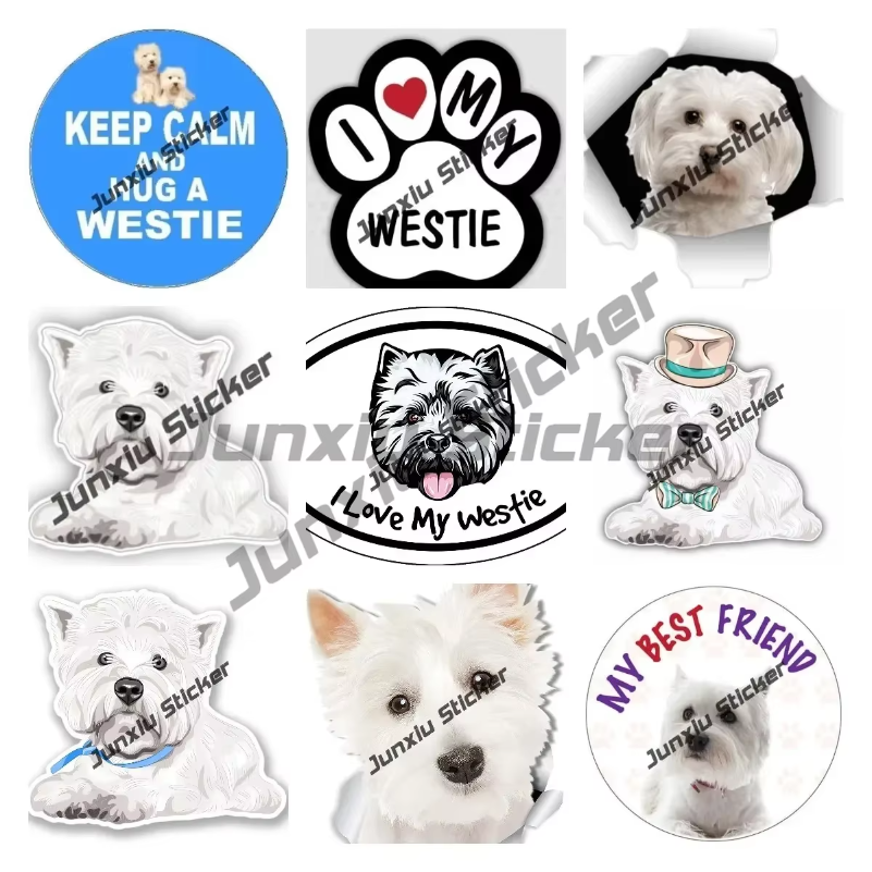 Westie Sticker I Love My Westi - Laptop Accessories Brand 리뷰 및 가격