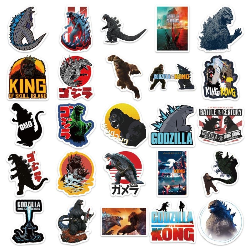 50pcs/set Movies Godzilla Vs.  - Laptop Accessories Bundle 리뷰 및 가격