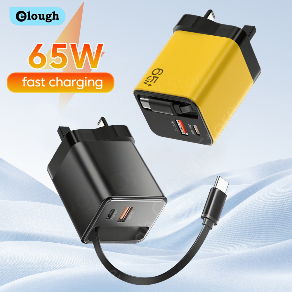 Elough 65W UK Plug USB Type C  - Laptop Accessories Uk 리뷰 및 가격
