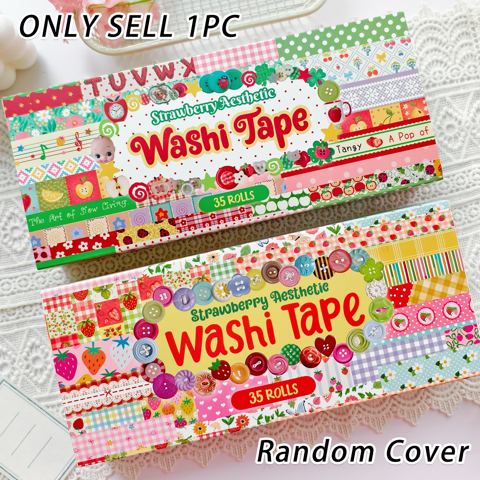 Random Cover 35 Rolls Aestheti - Laptop Accessories Cover 리뷰 및 가격