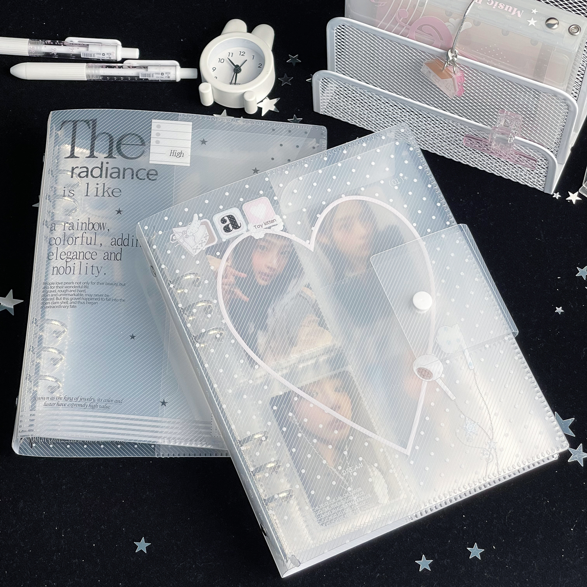 Korean Style A5 Binder Organiz - Laptop Accessories Cover 리뷰 및 가격