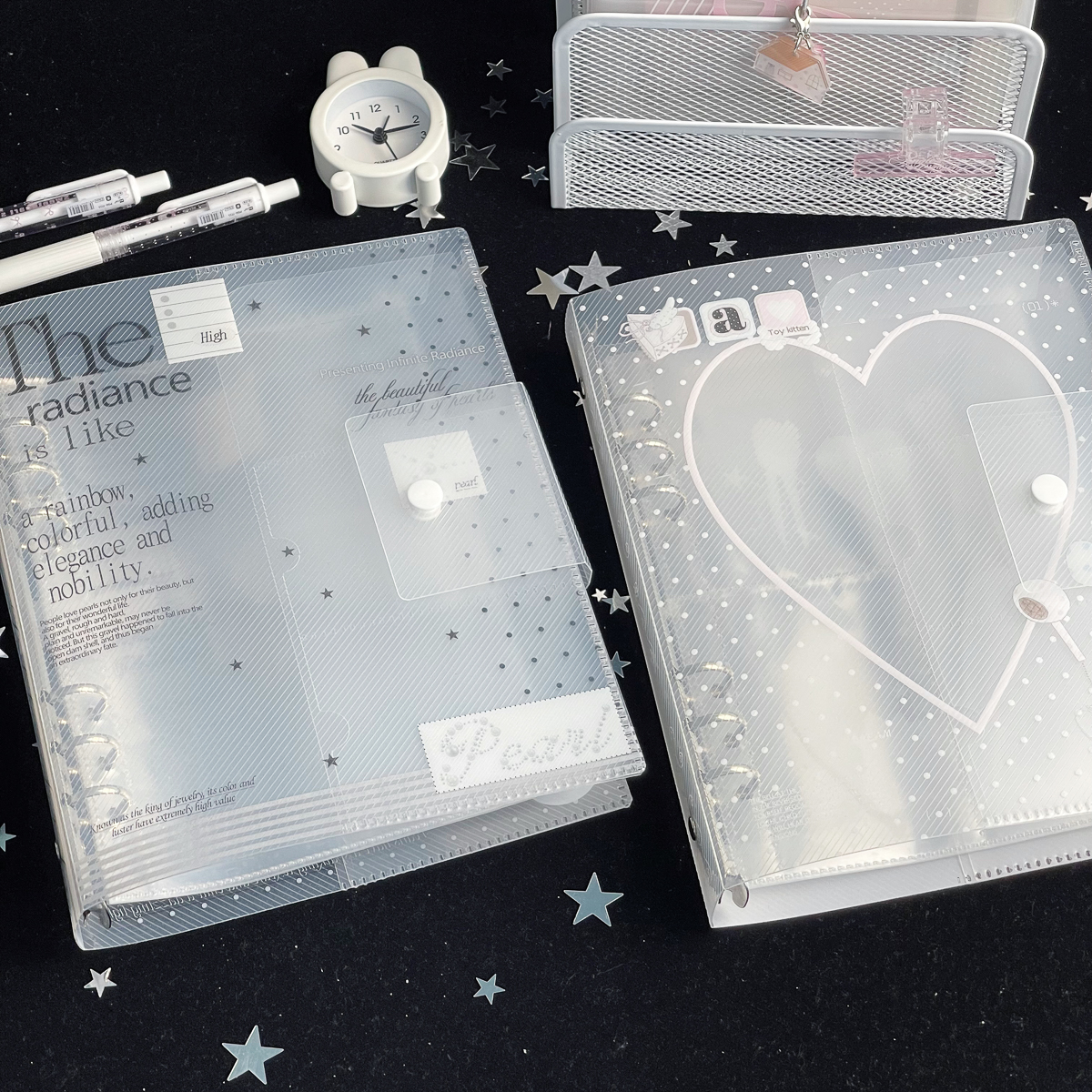 Korean Style A5 Binder Organiz - Laptop Accessories Cover 리뷰 및 가격