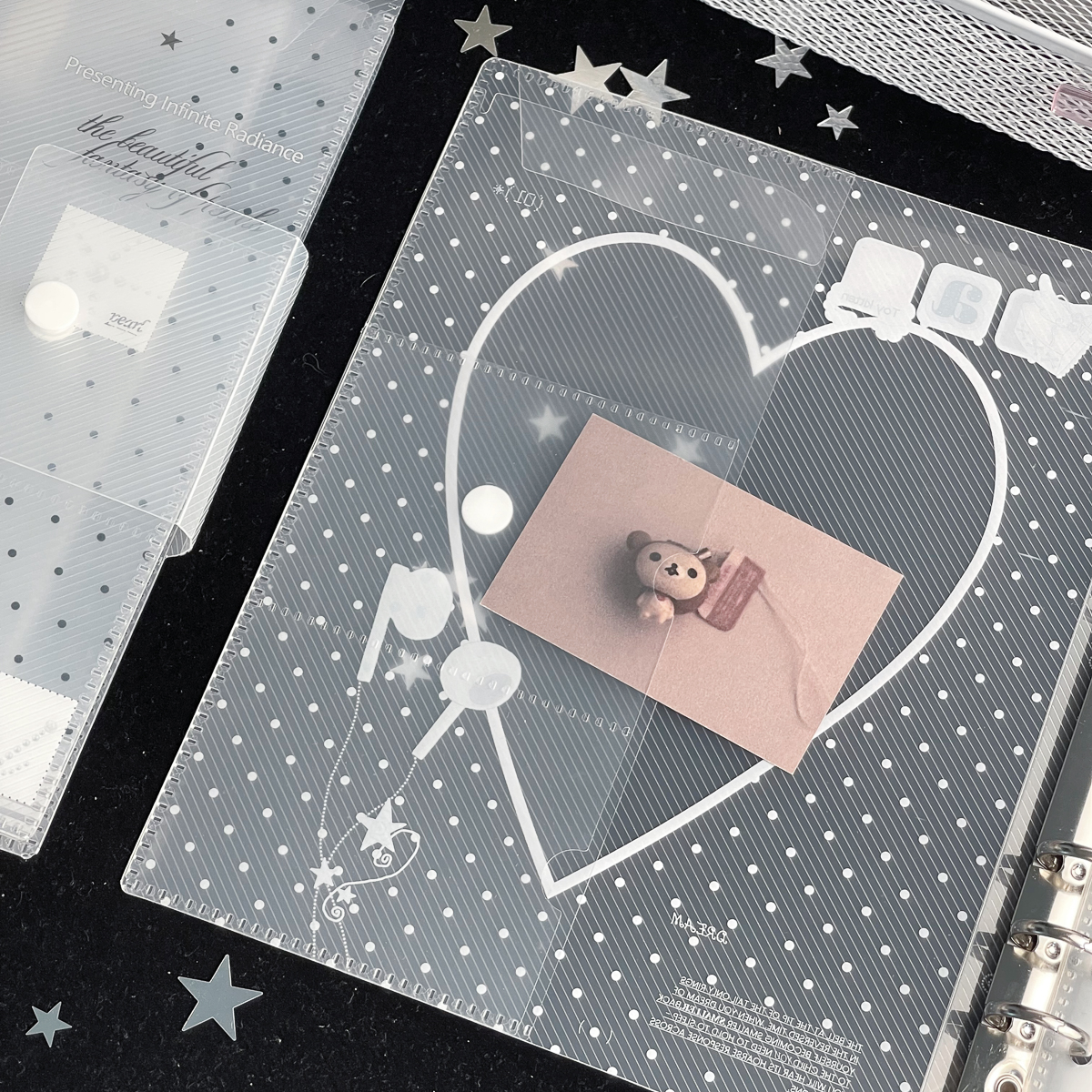 Korean Style A5 Binder Organiz - Laptop Accessories Cover 리뷰 및 가격